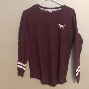 5 for $25** Maroon pink long sleeve
